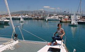 Yacht rent - catamarans in marina Split