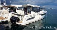 Motor boat rent, Merry Fisher895 stern