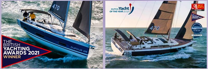 Dufour 470 - Premi per lo yacht dell'anno