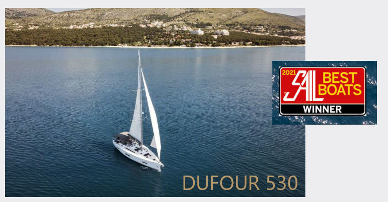 Dufour 530 yacht charter in Dalmatia, Adriatic