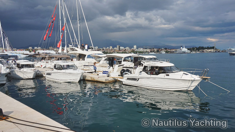 Merry Fisher boats in Split